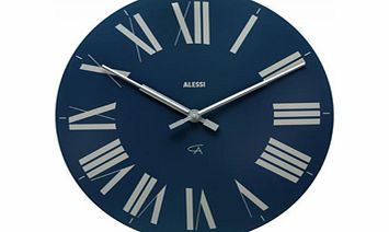 Alessi Firenze Wall Clock Blue Firenze Wall Clock Blue