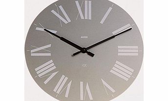 Alessi Firenze Wall Clock Grey Firenze Wall Clock Grey