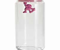 Alessi Gianni Pink Kitchen Storage Jars 140cl Gianni