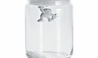 Alessi Gianni White Kitchen Storage Jars 90cl Gianni