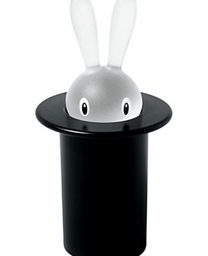 Alessi Magic Bunny Toothpick Holder, Black