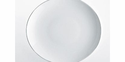 Alessi Mami Platinum Tableware Serving Plate Round