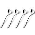 Set of 4 Stainless Steel Coffee Spoons