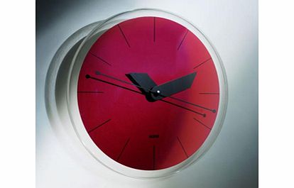 Alessi Sole Wall Clock Red Sole Wall Clock Red
