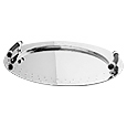 Stainless Steel Oval Tray with Handles