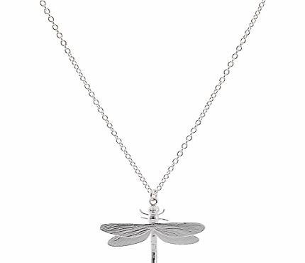 Dragonfly Necklace, Silver