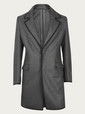 alexander mcqueen coats grey