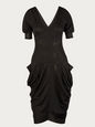 ALEXANDER MCQUEEN DRESSES BLACK XS AM-T-198676