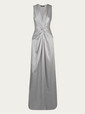 alexander mcqueen dresses silver