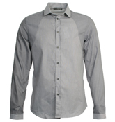 Alexander McQueen Grey Stripe Shirt