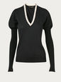 ALEXANDER MCQUEEN KNITWEAR BLACK M AM-U-206117