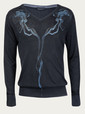 alexander mcqueen knitwear black