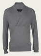 alexander mcqueen knitwear light grey