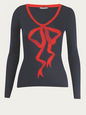 ALEXANDER MCQUEEN KNITWEAR NAVY XS AM-T-195866