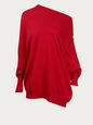 ALEXANDER MCQUEEN KNITWEAR RED S AM-U-206124