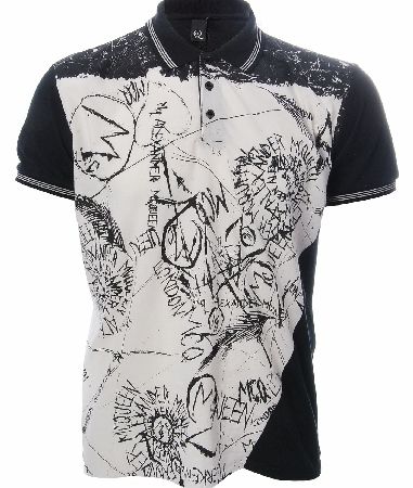Alexander McQueen Patchwork Polo