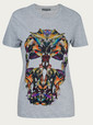 alexander mcqueen tops grey
