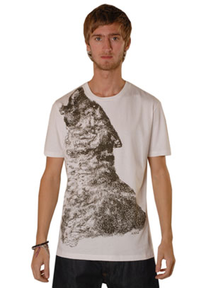 Wolf Print T-Shirt