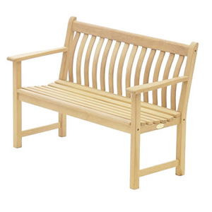 Alexander Rose Broadfield Iroko Curved Back