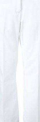 Alexandra Womens/Ladies Bootleg Modern Fit Work Trousers (12) (White)