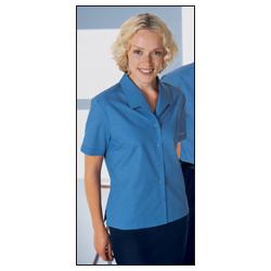 alexandra Women`s Short Sleeved Business Blouse