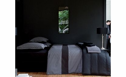 Alexandre Turpault Chaplin Bedding Noir Flat Sheet 270 x 325cm