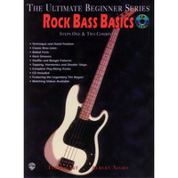 Alfred Rock Bass Basics: Steps 1 & 2 (Book/CD/DVD)