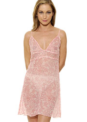 Alice and Astrid Silk chiffon slip nightdress