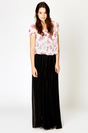 Alice Floral Print Chiffon Blouse