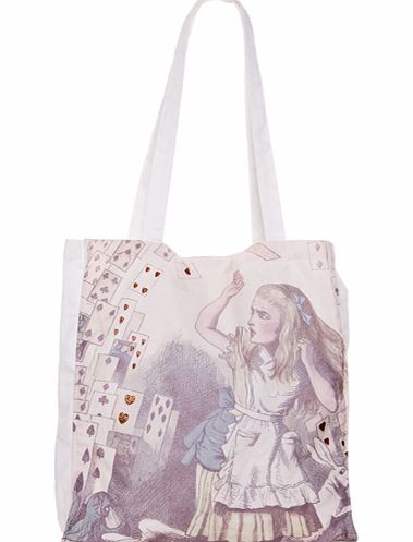 Alice In Wonderland Canvas Bag