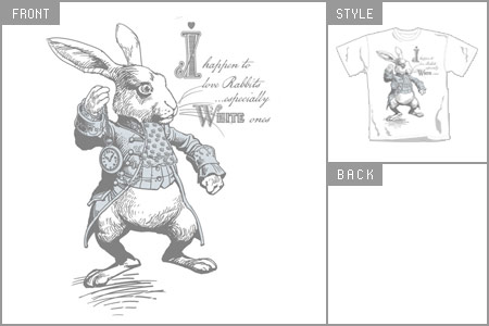 alice In Wonderland (White Rabbit) T-shirt