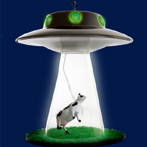 Alien Abduction Lamp - UFO Lamps