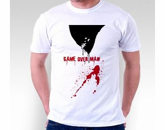 Game Over White T-Shirt Small ZT Xmas gift