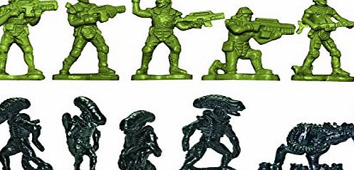 Aliens ``Aliens vs Colonial Marine Army Builder 35 Count`` Bag (Multi-Colour)