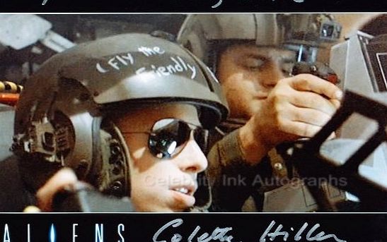 Aliens/Predator Autographs COLETTE HILLER as Corporal Ferro - Aliens GENUINE AUTOGRAPH