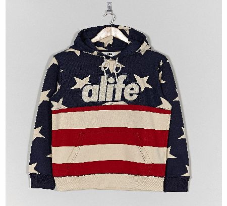 Alife Star Flag Overhead Hoody
