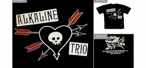 Alkaline Trio (Arrow Heart) *Import* T-Shirt