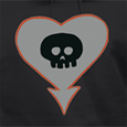 Alkaline Trio Heart Skull Hoodie