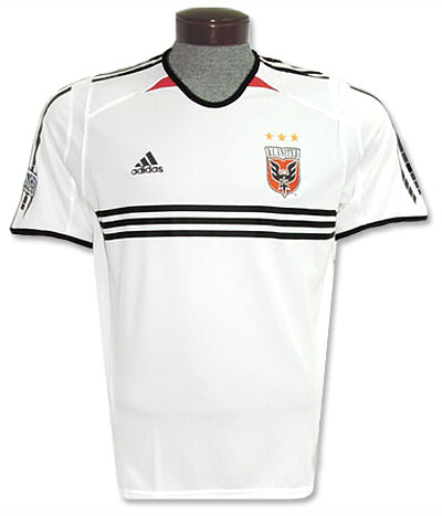 All 04/05 jerseys Adidas DC United away 2005