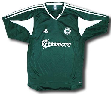 All 04/05 jerseys Adidas Panathanikos home 04/05