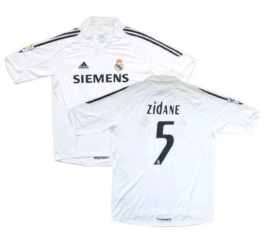 All 05/06 Jerseys Adidas Real Madrid home (Zidane 5) 05/06