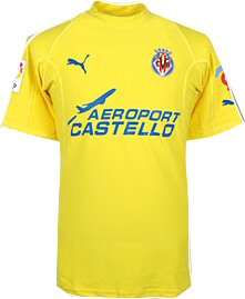 All 05/06 Jerseys Puma Villareal home 05/06