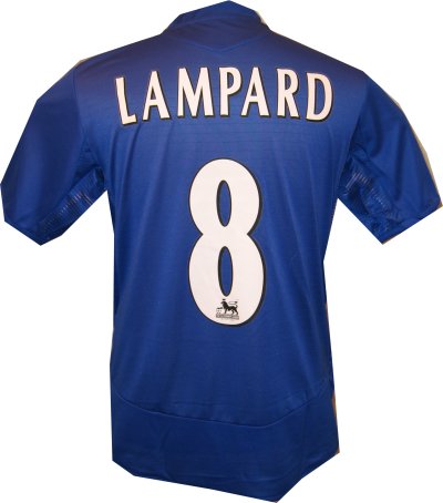 All 05/06 Jerseys Umbro Chelsea home (Lampard 8) 05/06