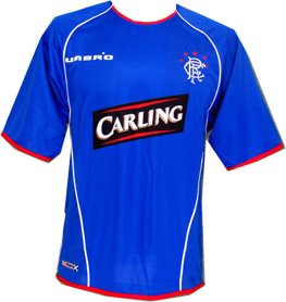 All 05/06 Jerseys Umbro Rangers home 05/06