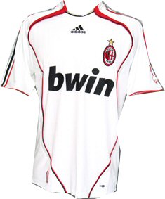 All 06-07 jerseys Adidas 06-07 AC Milan away