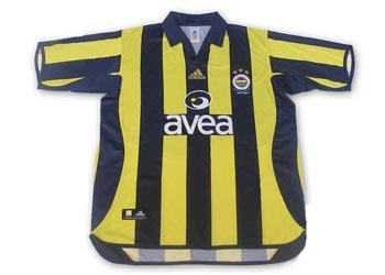All 06-07 jerseys Adidas 06-07 Fenerbahce home