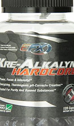 All American Efx  KRE-ALKALYN HARDCORE 120 CAPS - CREATINE   FAT BURNER