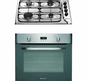 All for you home Hotpoint SHS33X Built-In Electric Oven/G640SX Hob