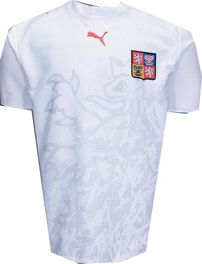 All Jerseys Puma Czech Republic away 06/07