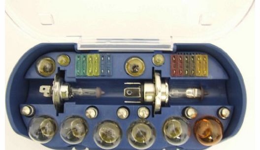 All Ride 30 PC PIECE UNIVERSAL CAR BULB SET KIT CAR FUSES H4